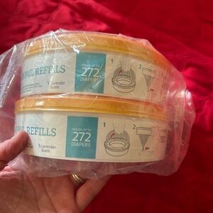 Diaper Pail Refills with Lavender Scent - 2 cartridges